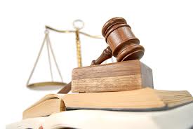 scales, gavel, law books